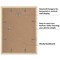 Americanflat 2 Pack of Picture Frames with Mat - Plexiglass Cover